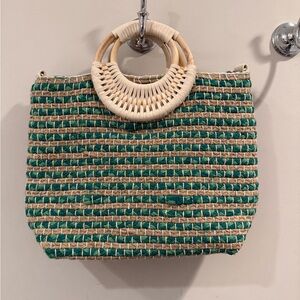 NWOT America & Beyond Elegant Woven Tote